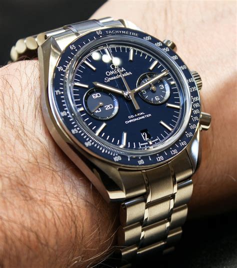 omega speedmaster blue